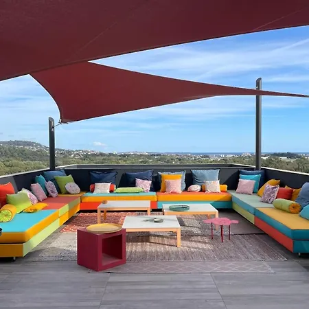 Dezem-infinity Pool-near Cannes-panorama-ac * Mandelieu