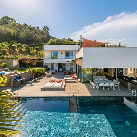 Dezem-infinity Pool-hot Tub-near Cannes-panorama-ac Villa
