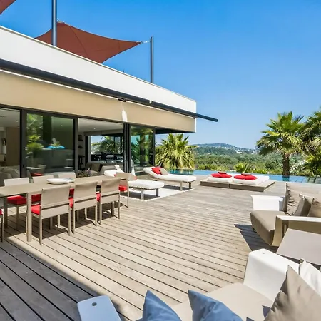 Villa Dezem-infinity Pool-hot Tub-near Cannes-panorama-ac *