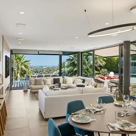 Villa Dezem-infinity Pool-hot Tub-near Cannes-panorama-ac Mandelieu