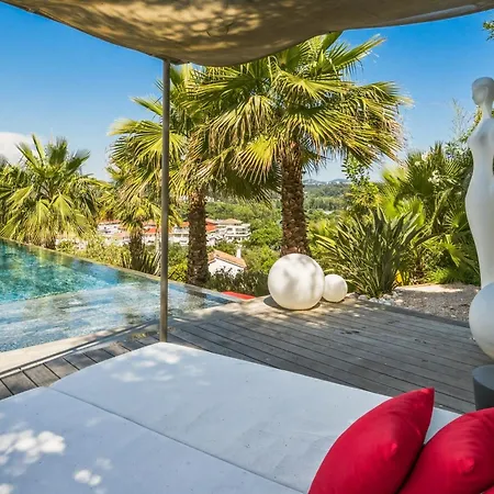 Dezem-infinity Pool-hot Tub-near Cannes-panorama-ac Villa